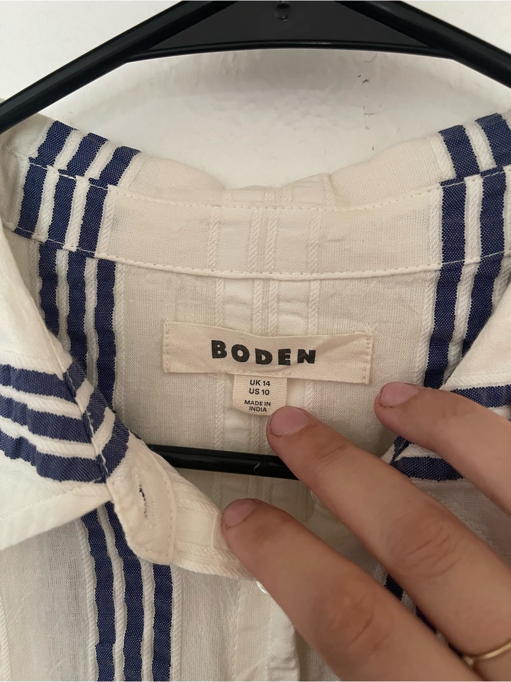 BODEN button down blouse